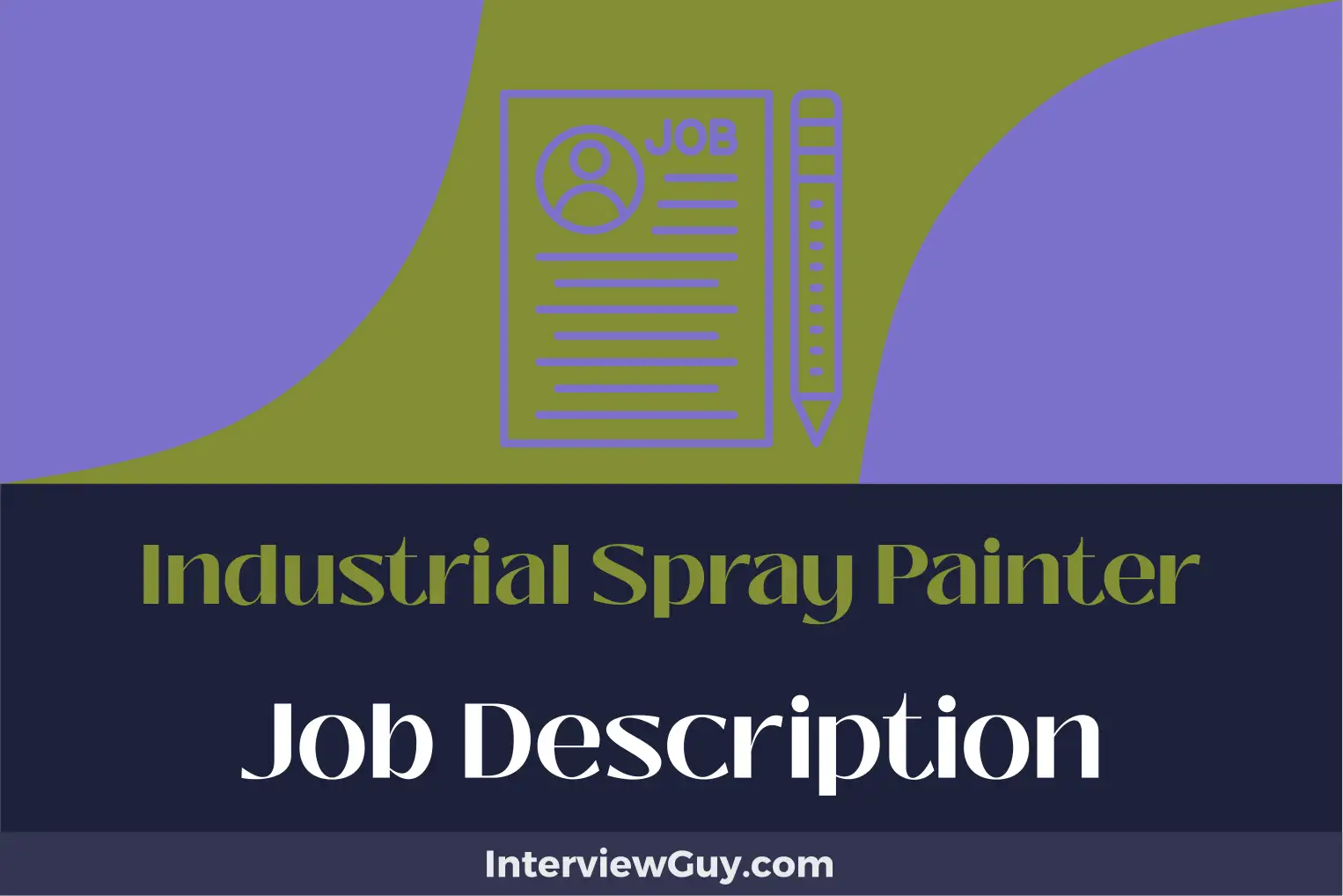 industrial spray painter job description