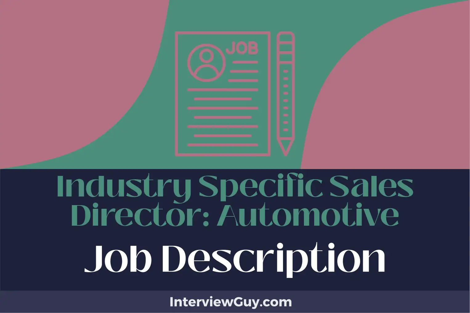 industry specific sales director_ automotive job description