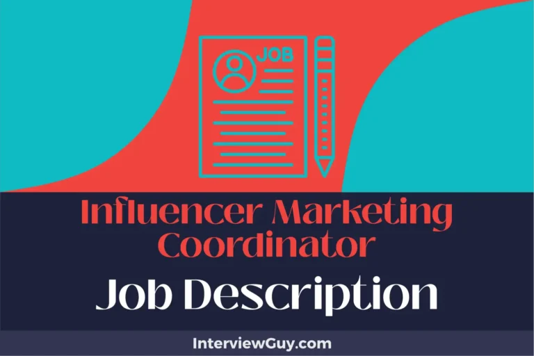 influencer marketing coordinator job description