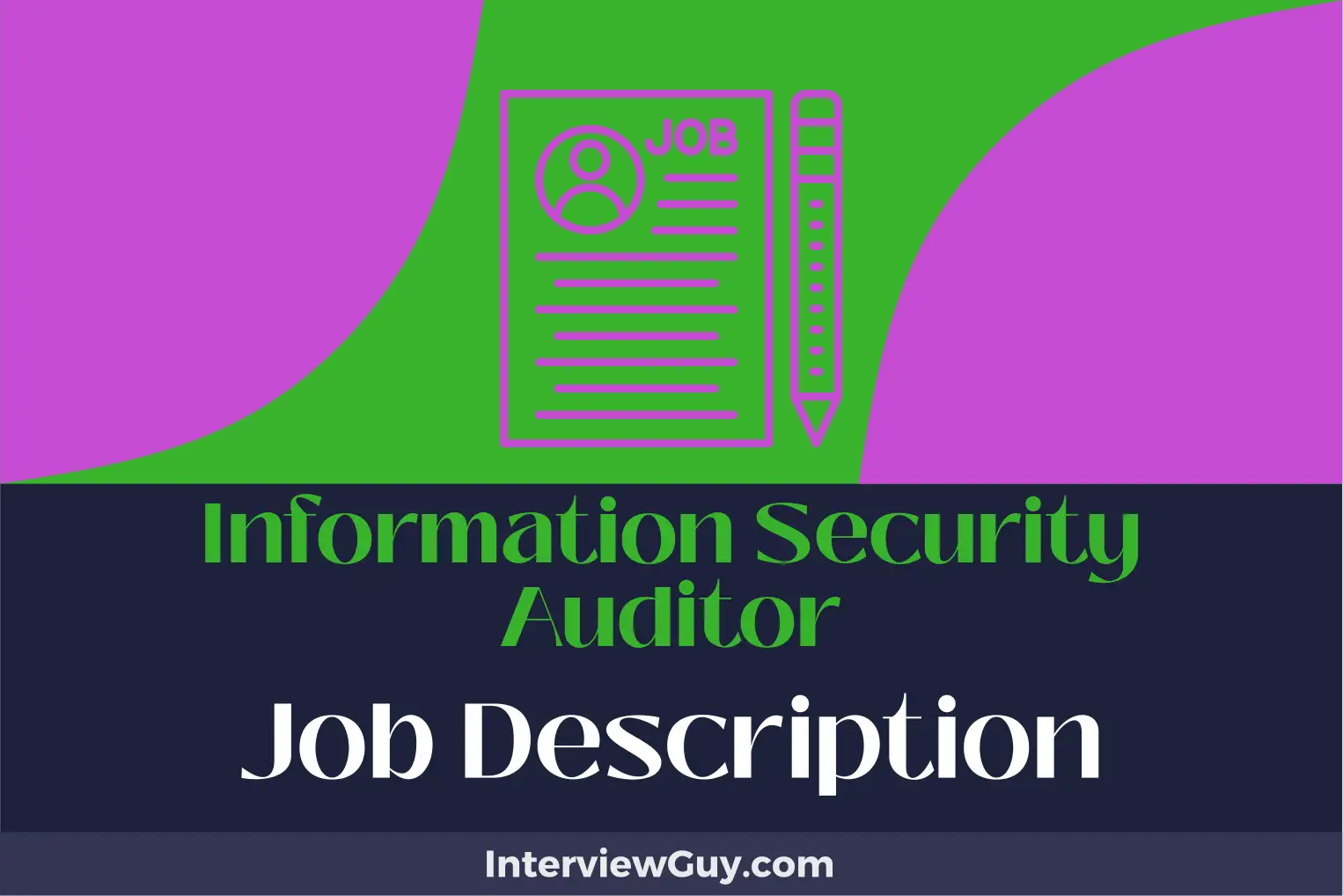 information security auditor job description