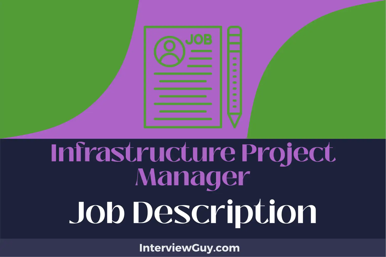 infrastructure project manager job description