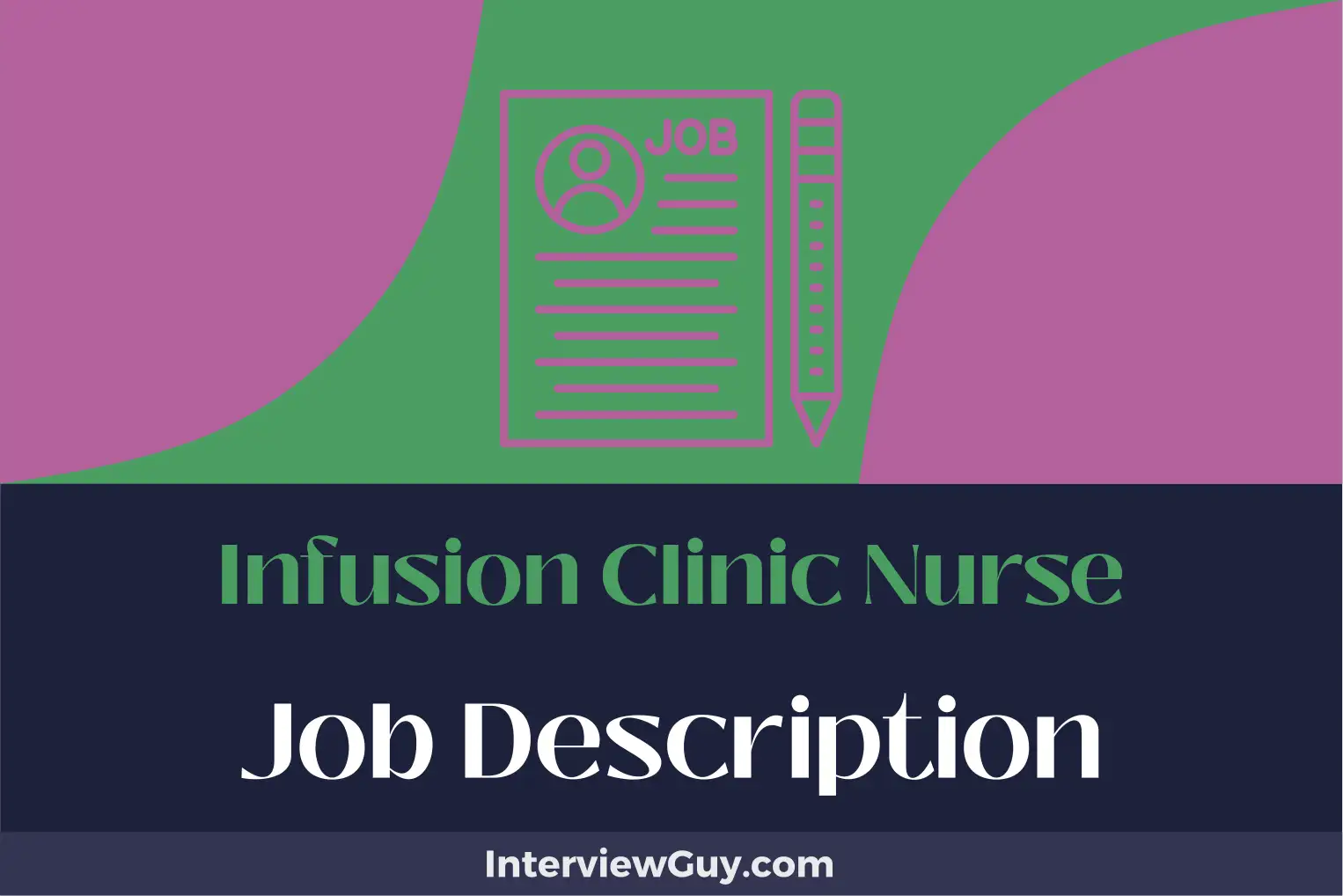 infusion clinic nurse job description
