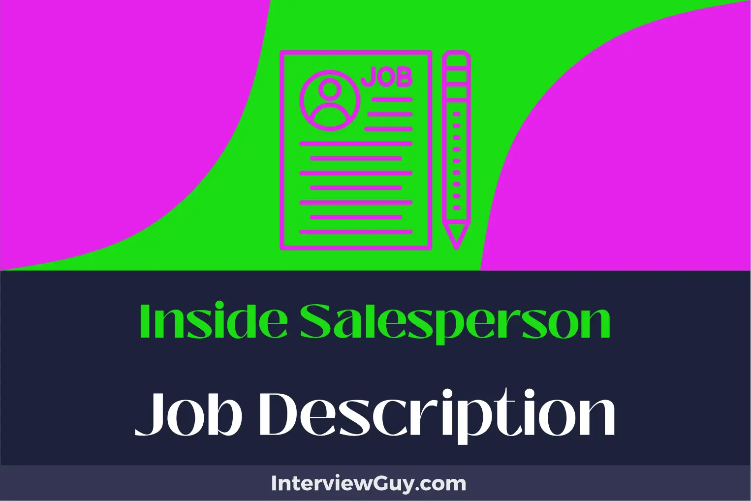 inside salesperson job description