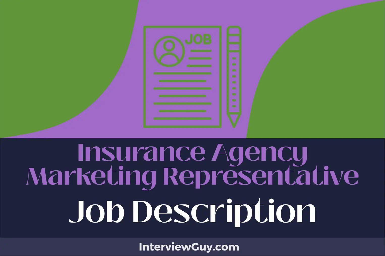 insurance agency marketing representative job description