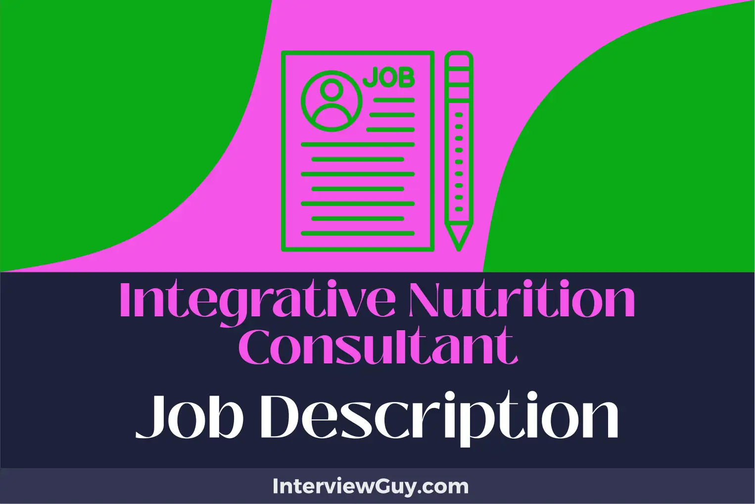 integrative nutrition consultant job description
