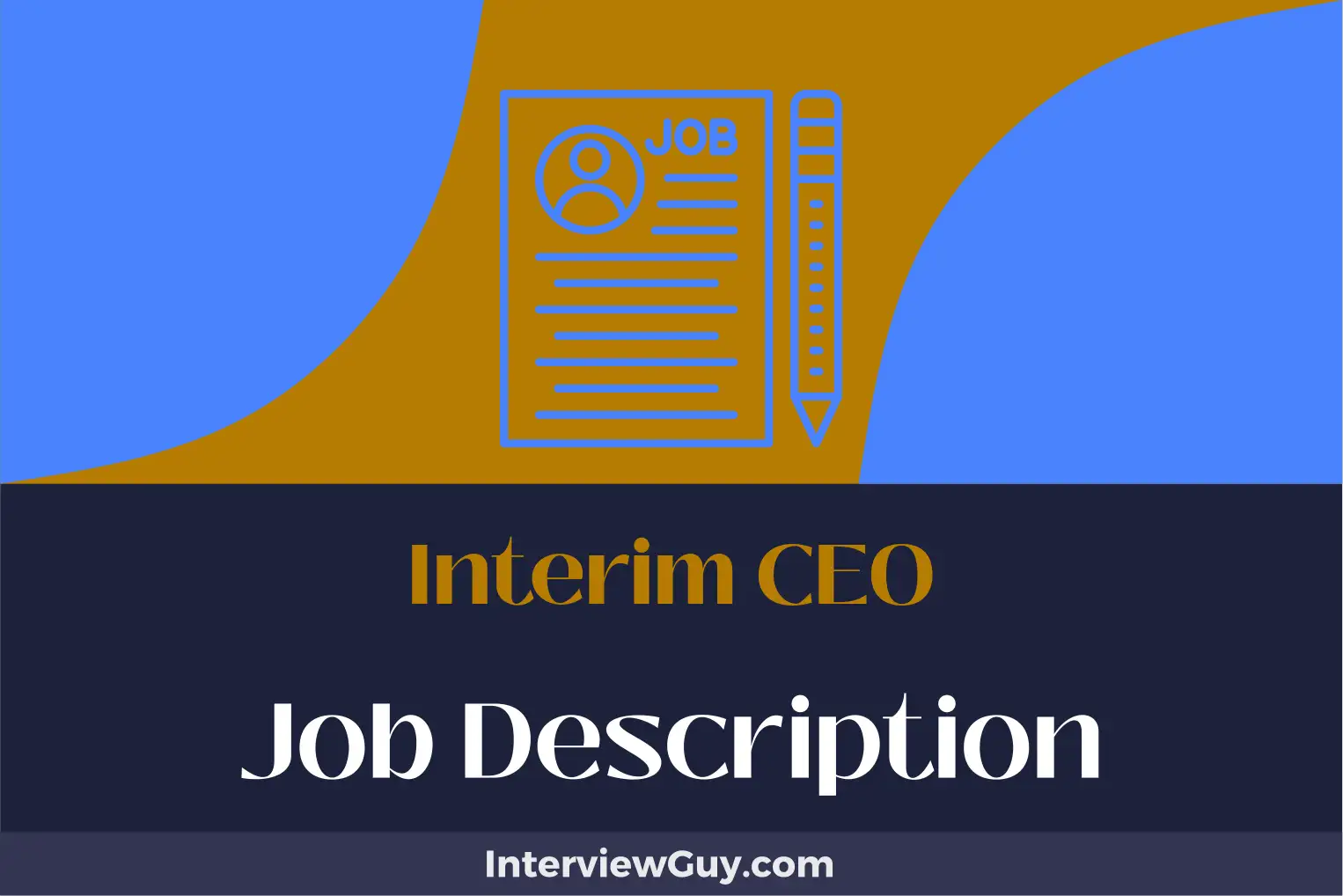 interim ceo job description