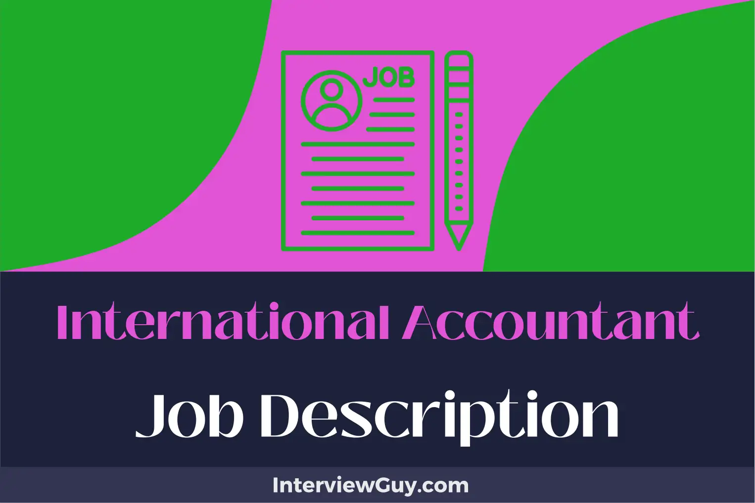 international accountant job description