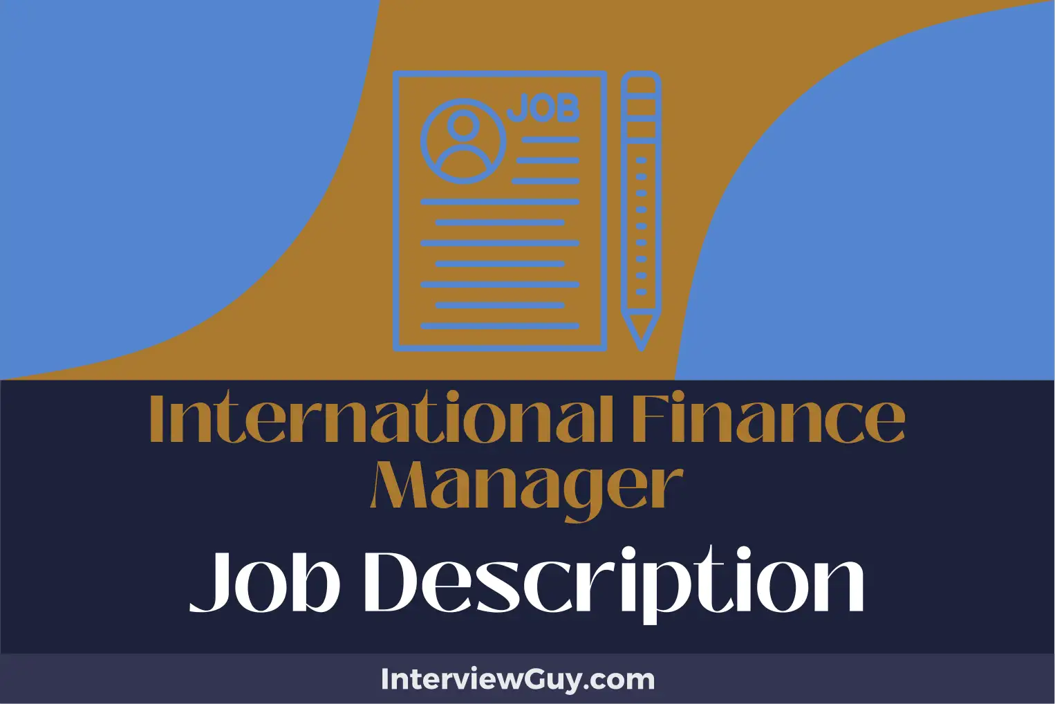 international finance manager job description