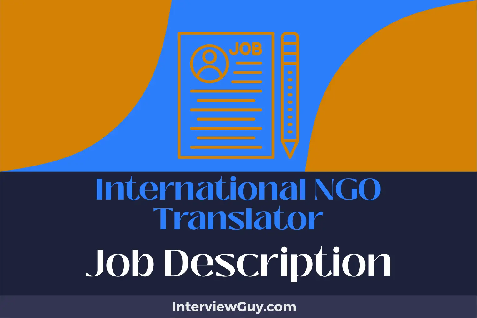 international ngo translator job description