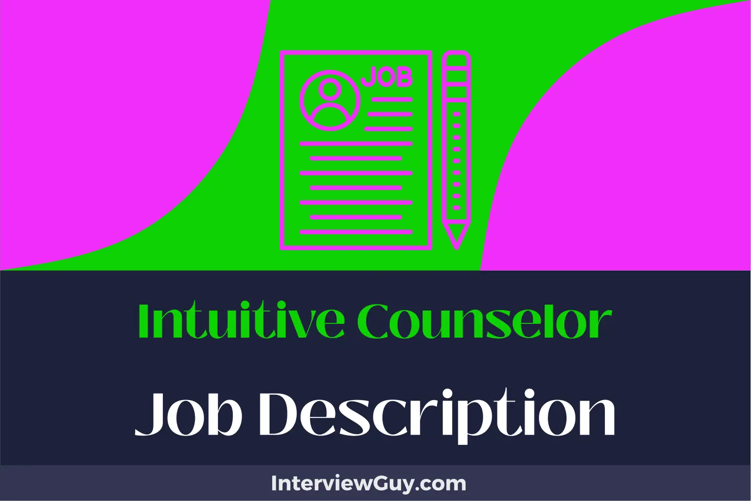 intuitive counselor job description