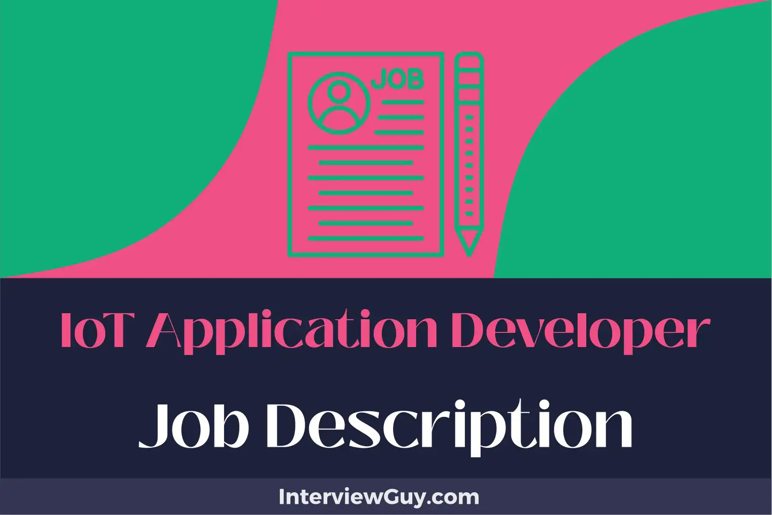 iot application developer job description