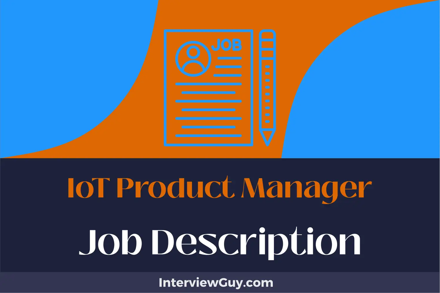iot product manager job description