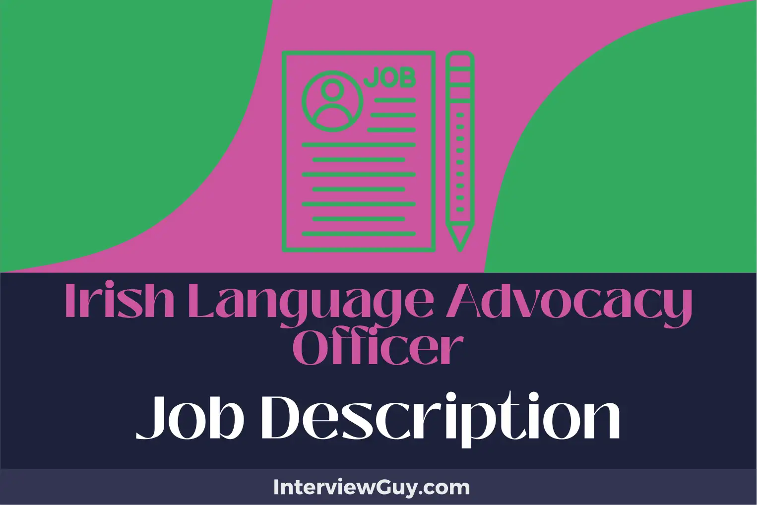 irish language advocacy officer job description