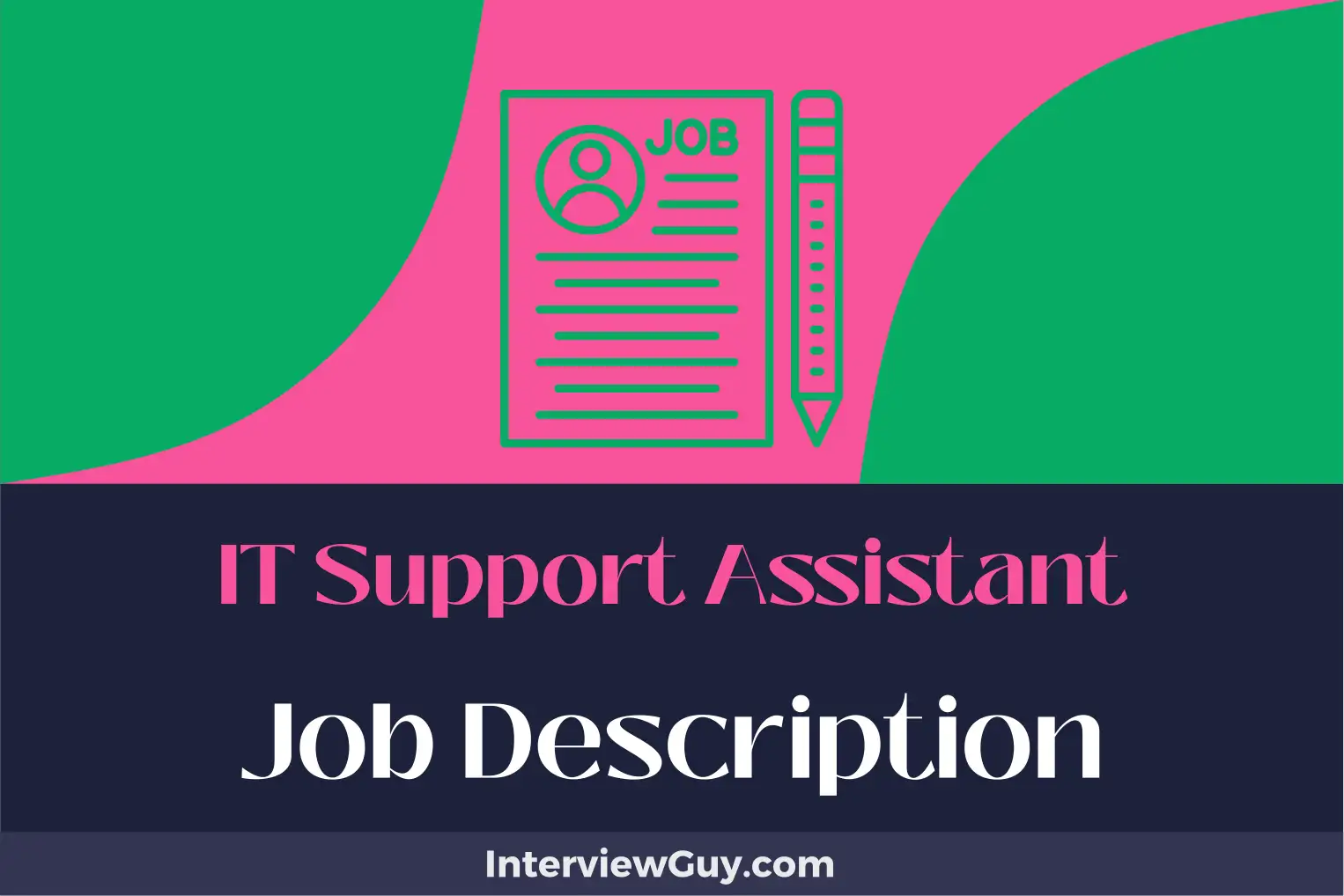 it support assistant job description