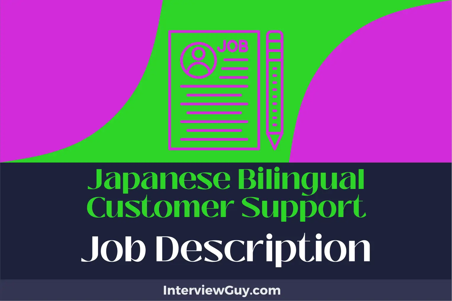 japanese bilingual customer support job description