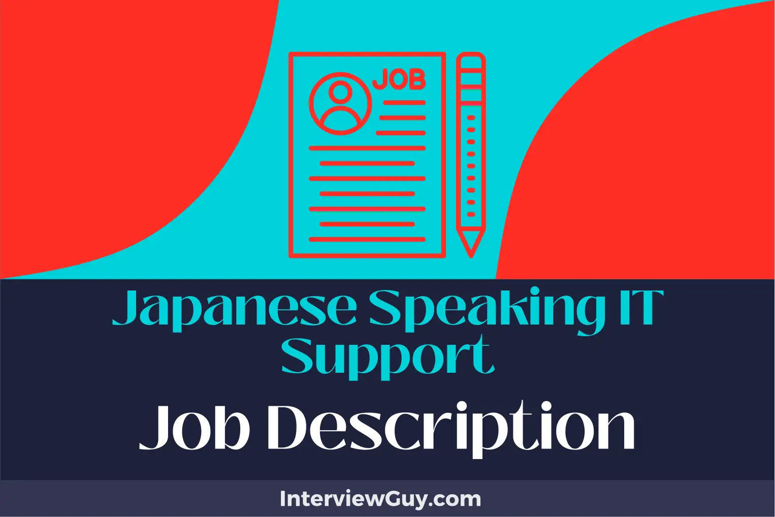 japanese speaking it support job description