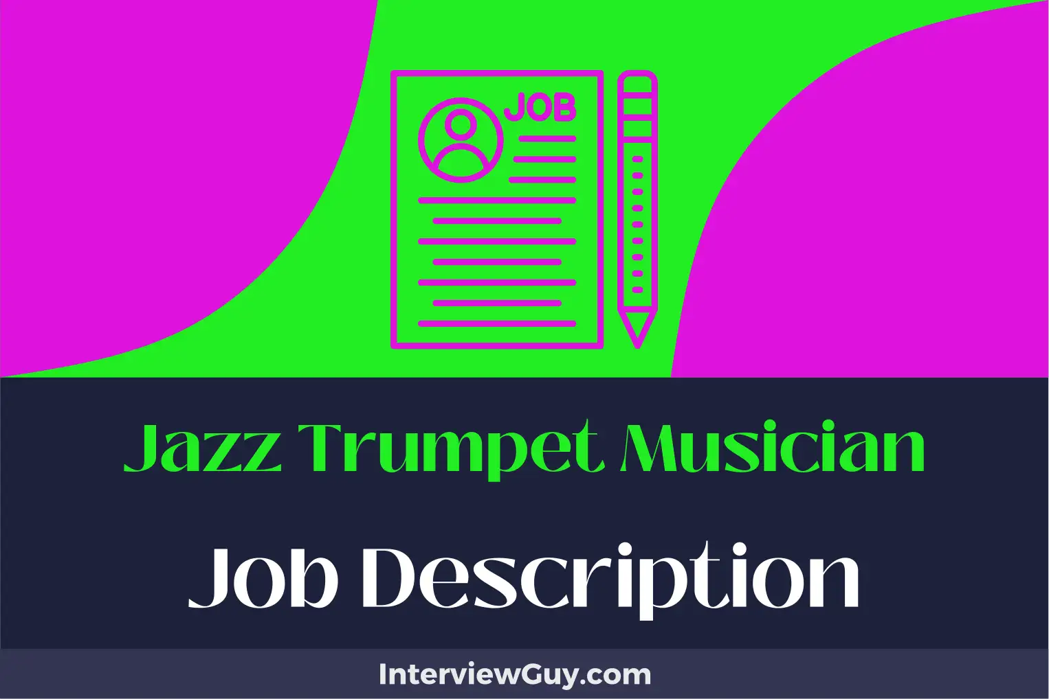 jazz trumpet musician job description