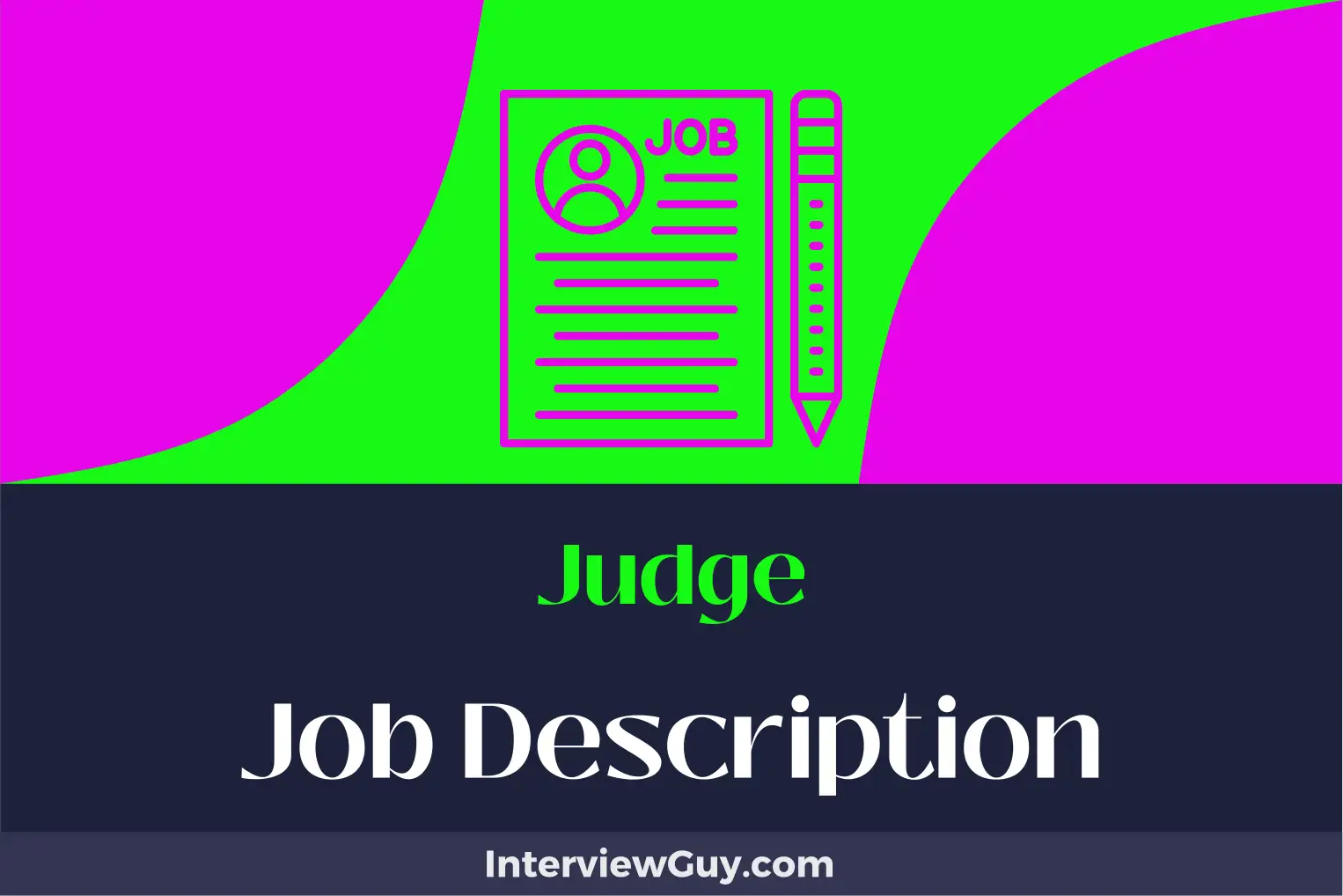 judge job description
