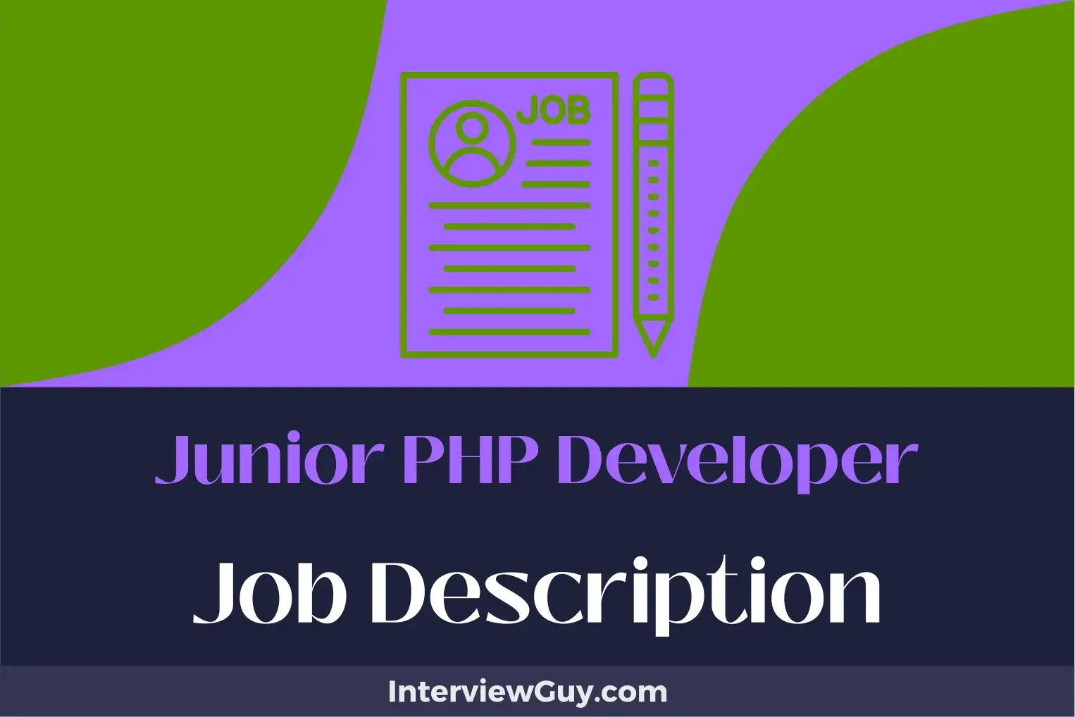 junior php developer job description