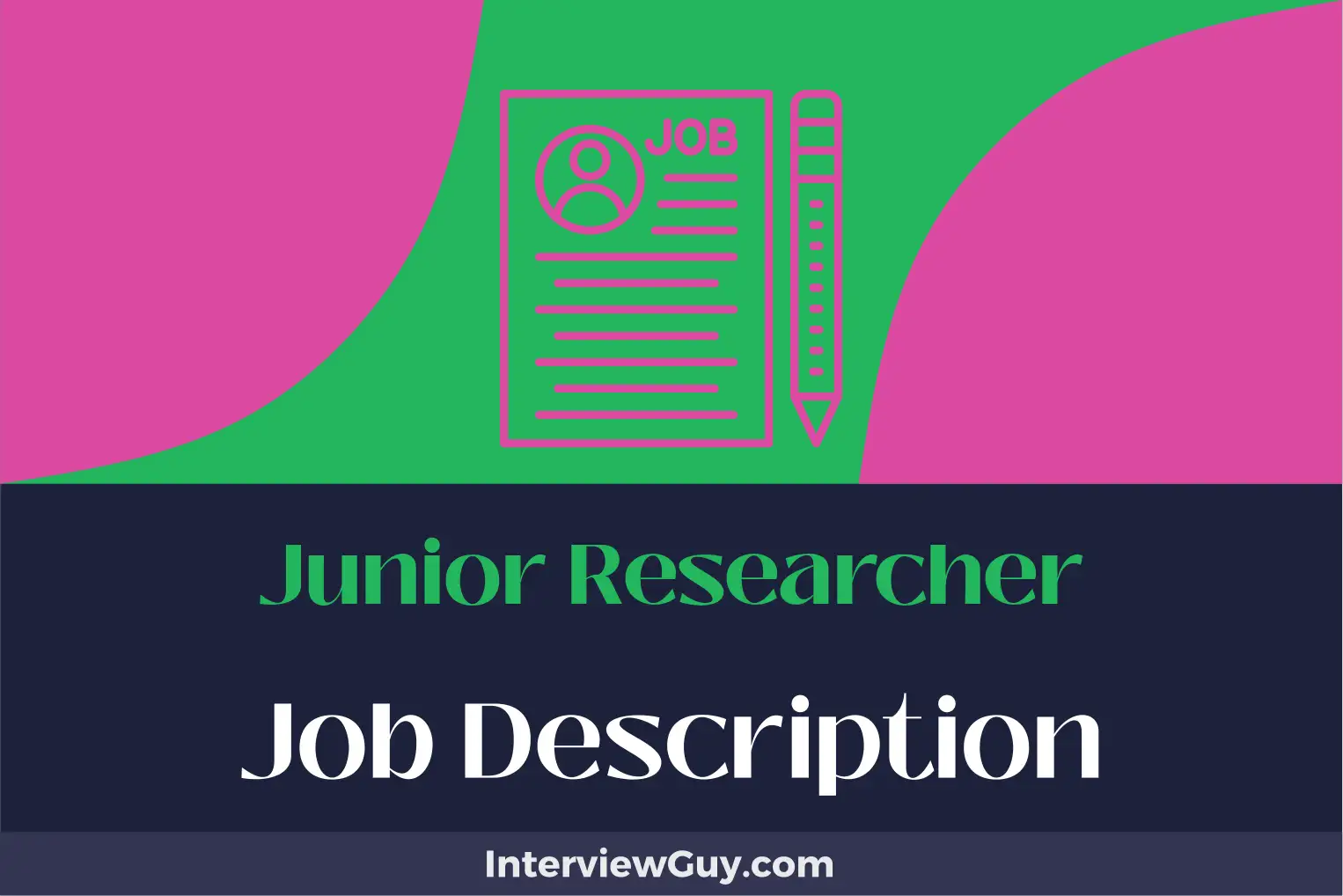 junior researcher job description