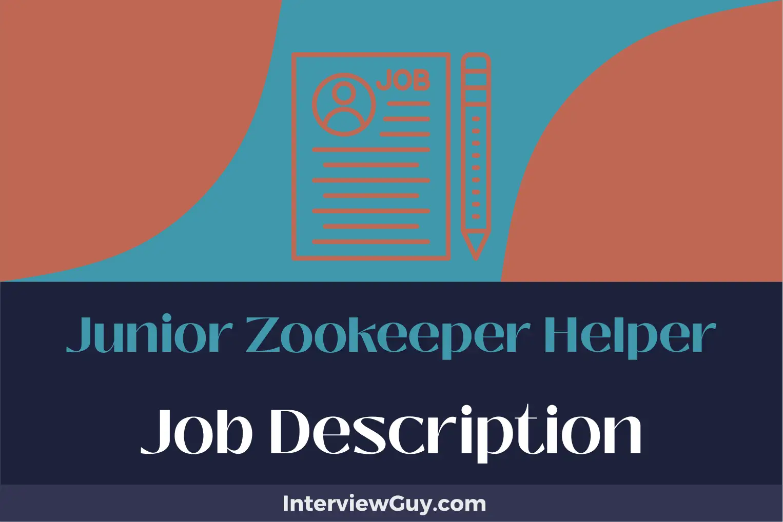 junior zookeeper helper job description
