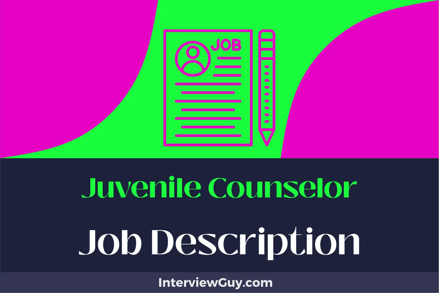 juvenile counselor job description
