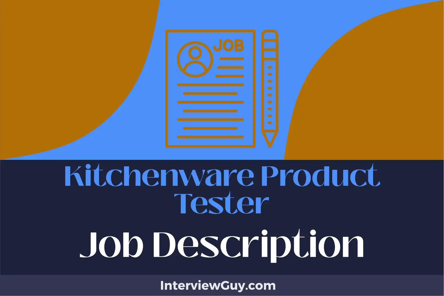 kitchenware product tester job description