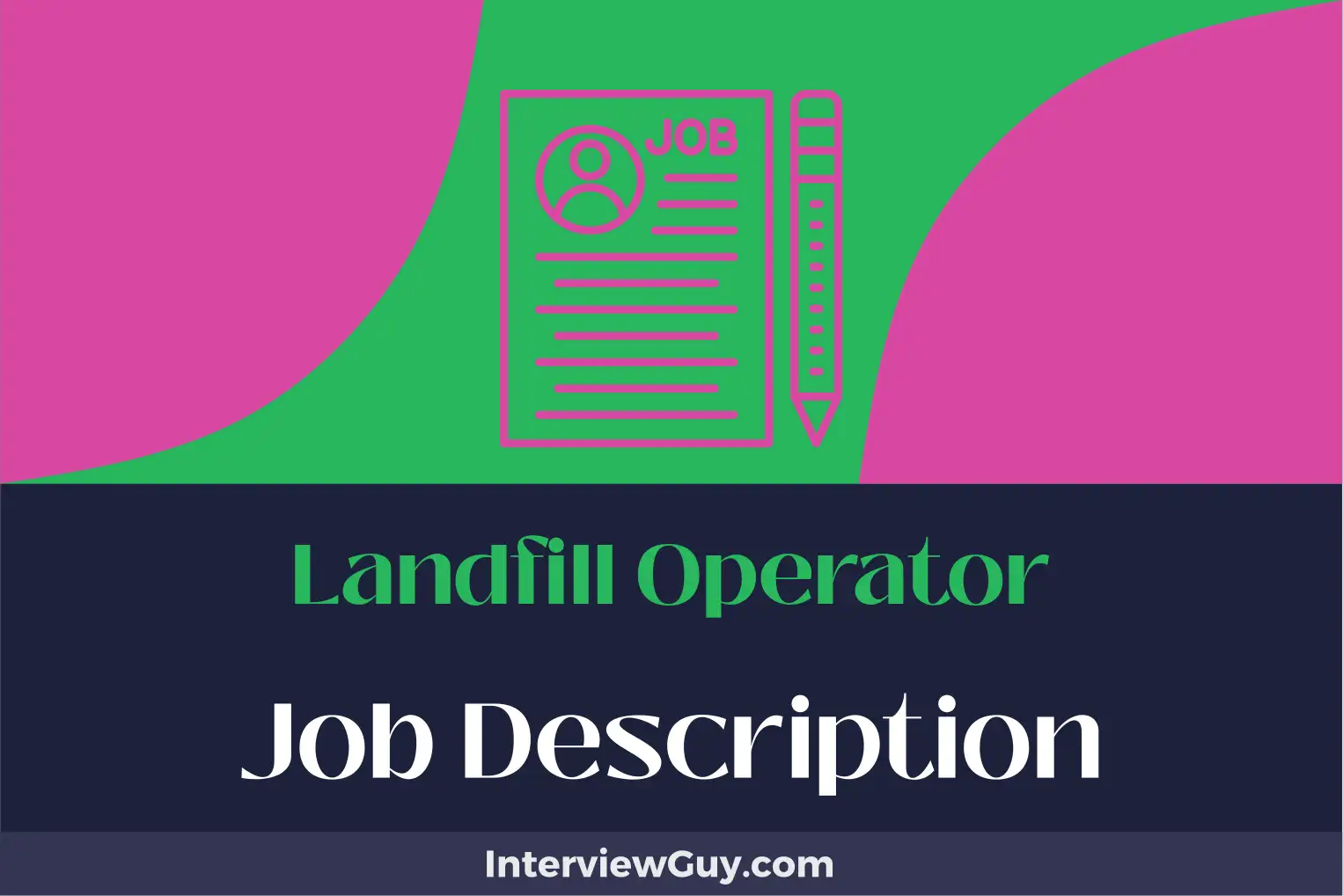 landfill operator job description
