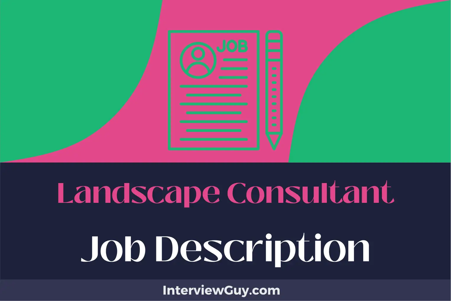 landscape consultant job description