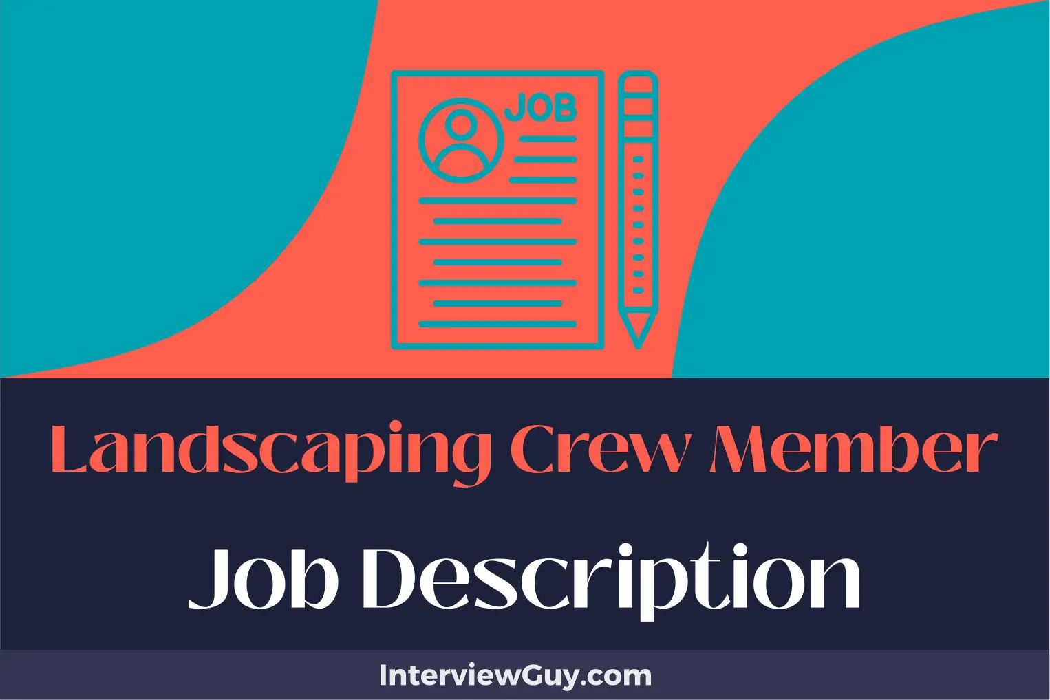 landscaping crew member job description