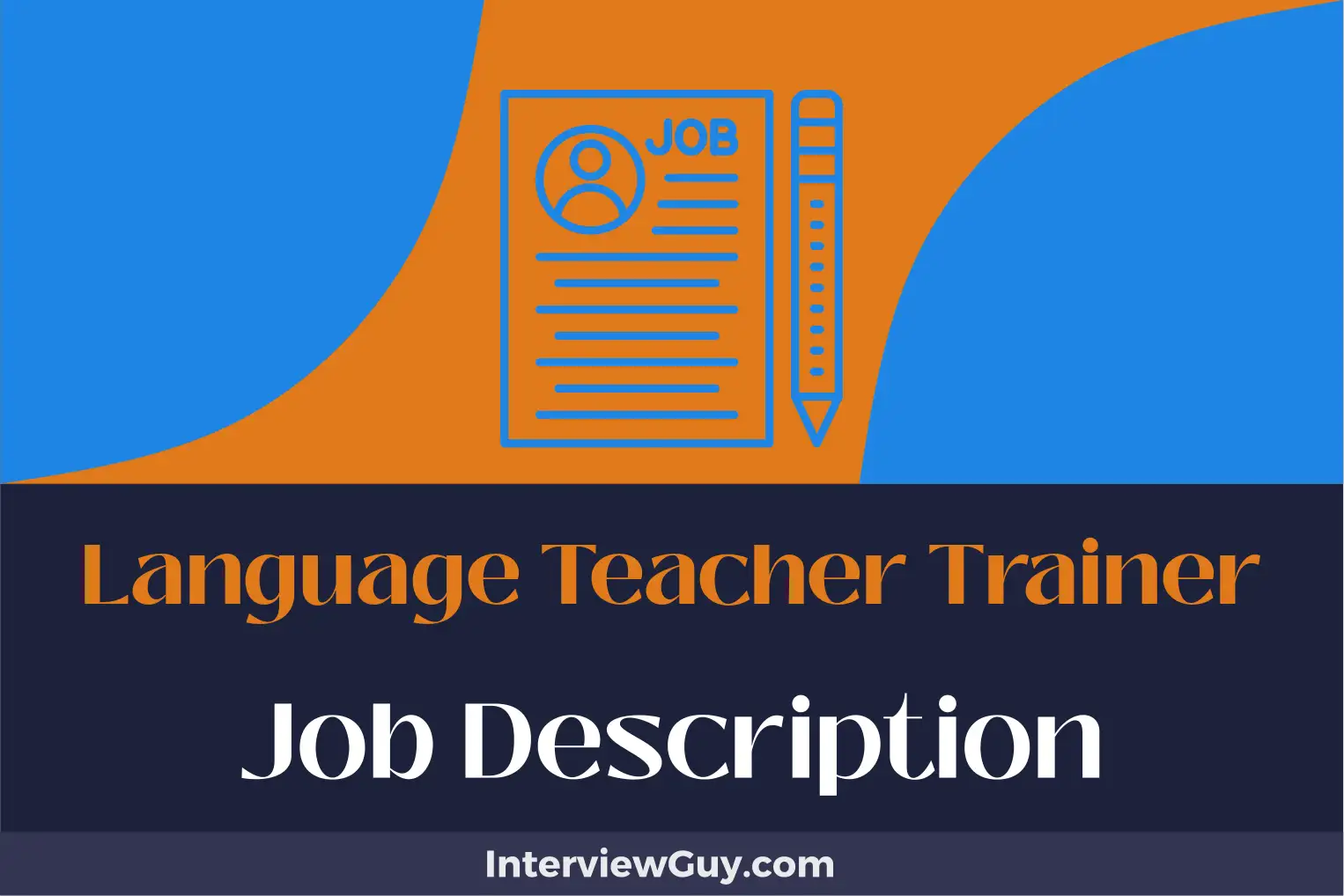 language teacher trainer job description