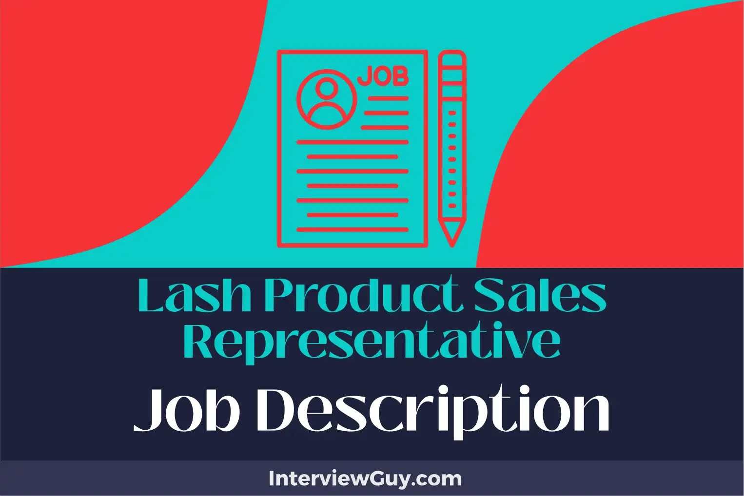 lash product sales representative job description