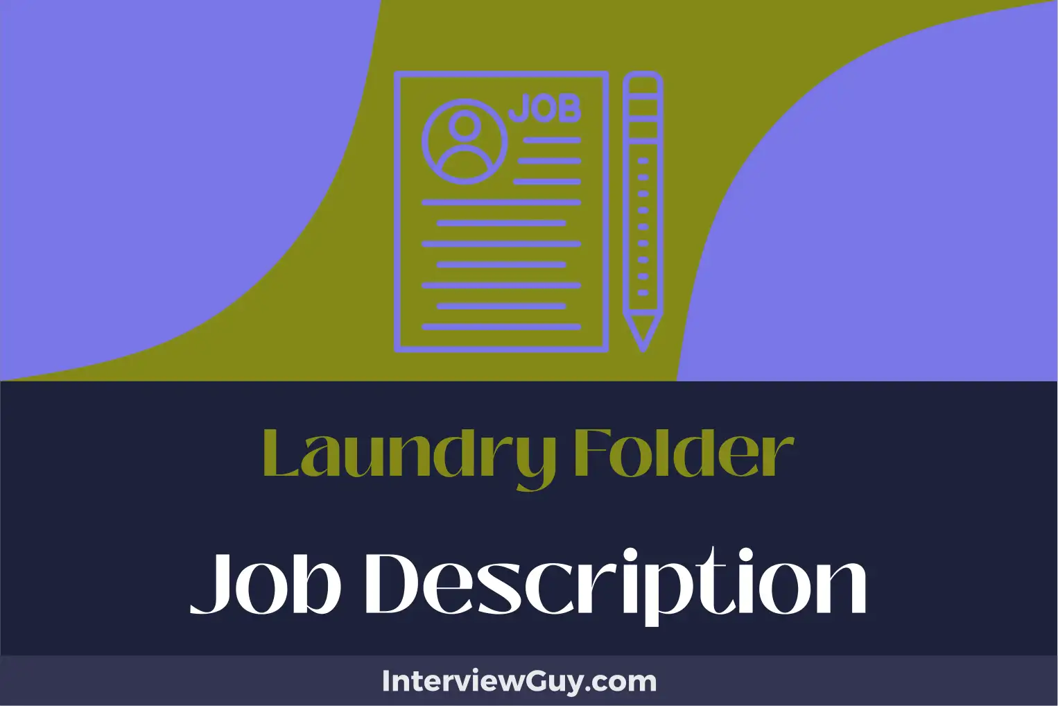 laundry folder job description
