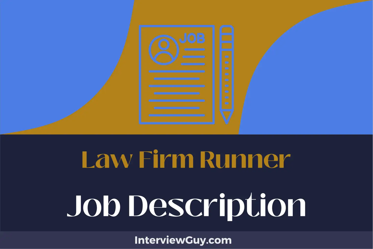 law firm runner job description
