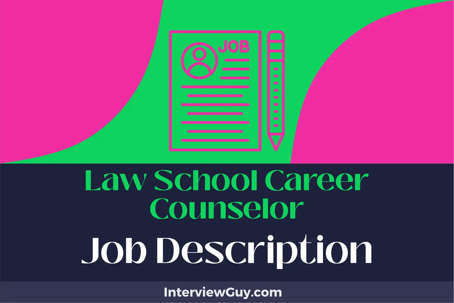 law school career counselor job description