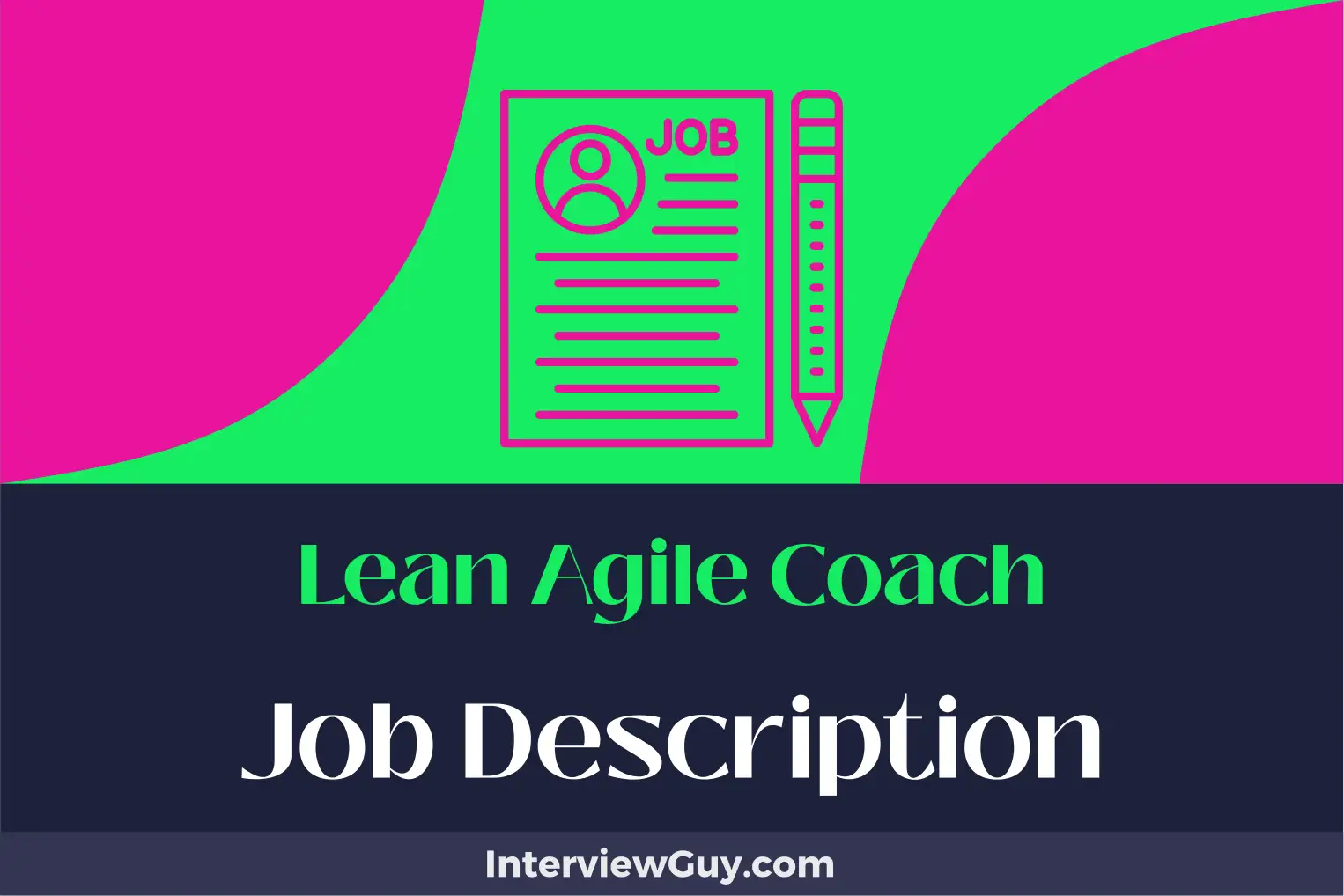 lean agile coach job description