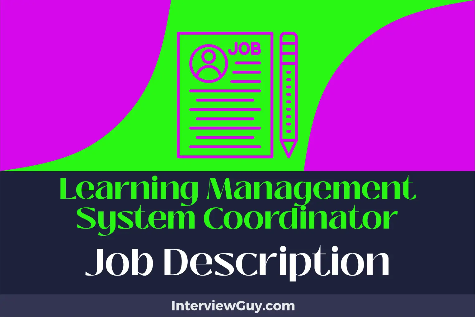 learning management system coordinator job description