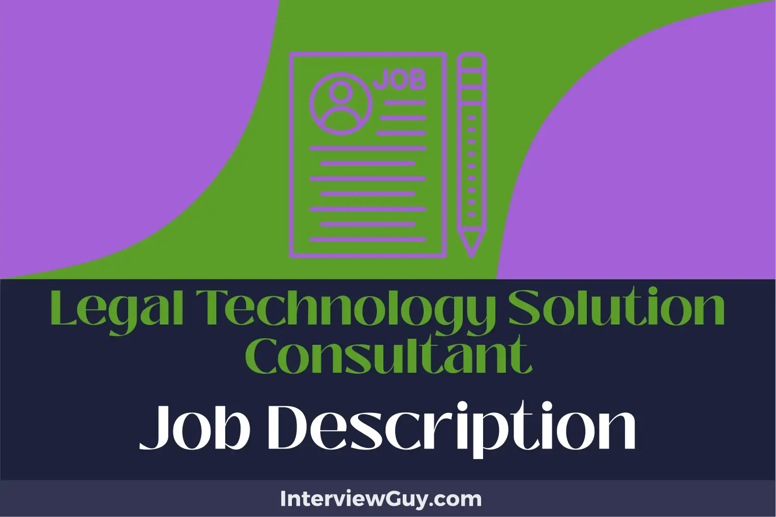 legal technology solution consultant job description