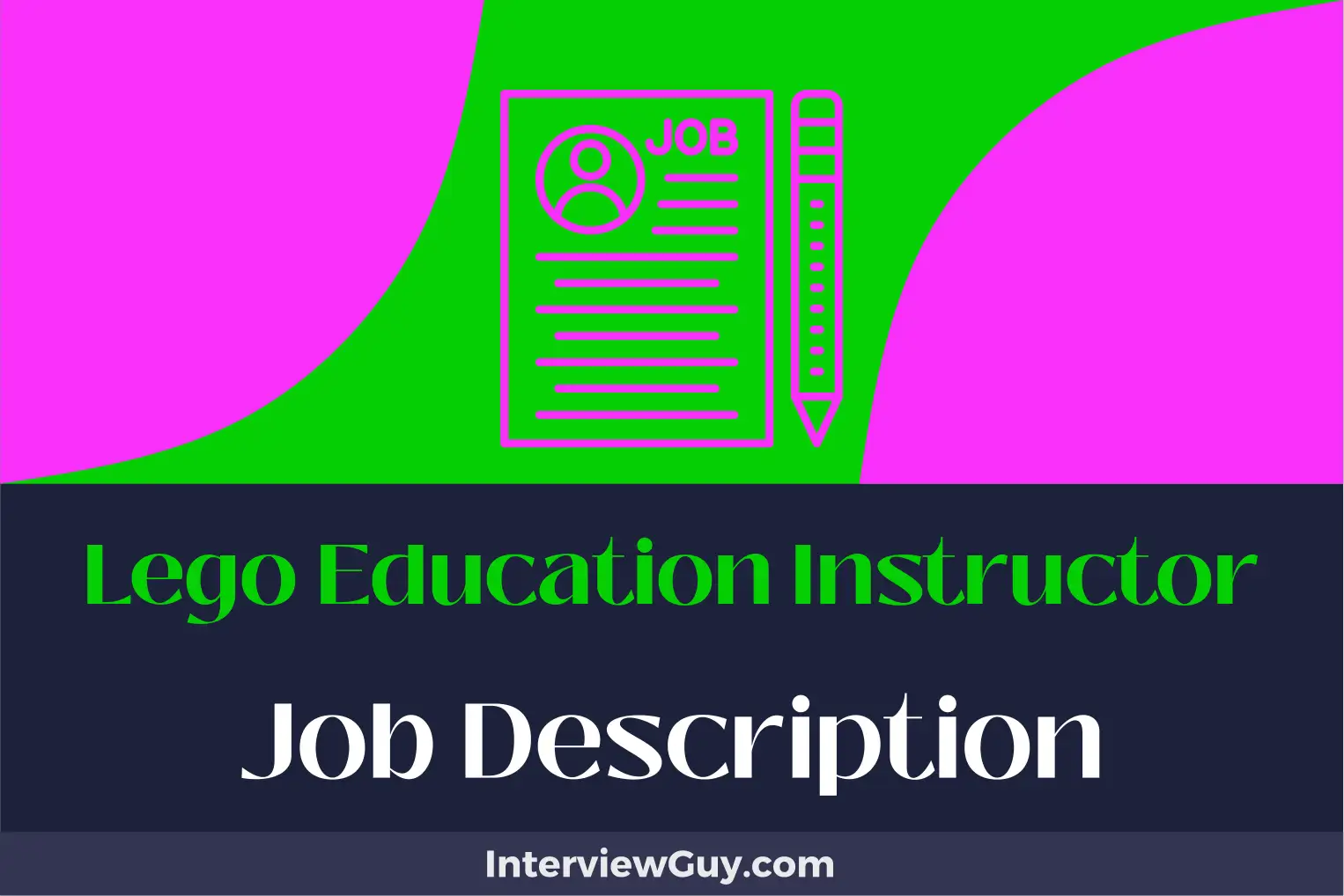 lego education instructor job description