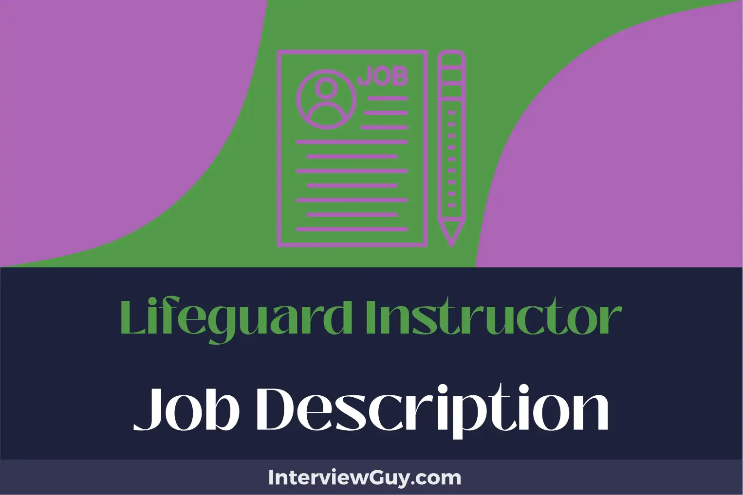 lifeguard instructor job description