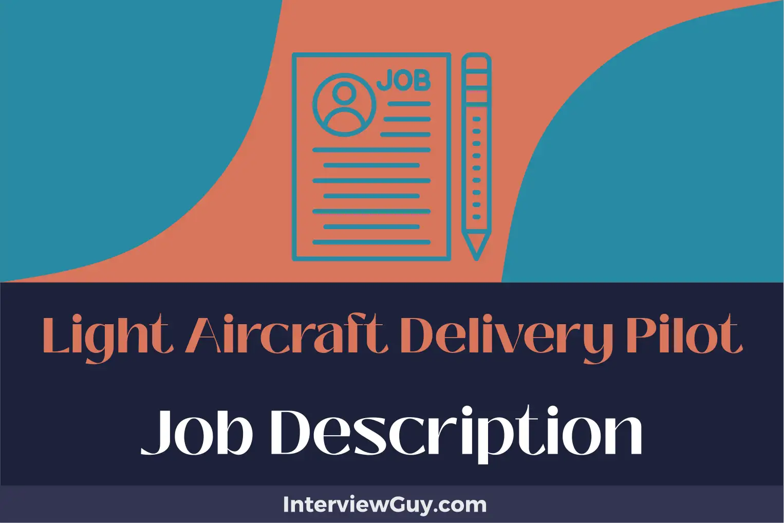 light aircraft delivery pilot job description