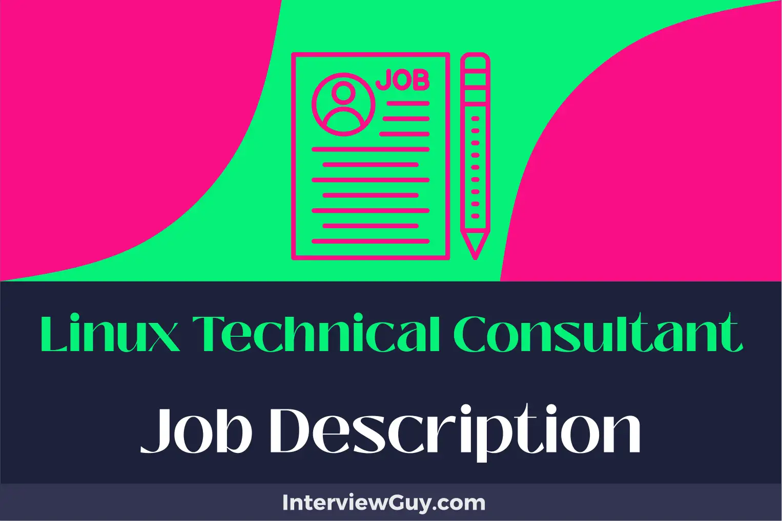 linux technical consultant job description