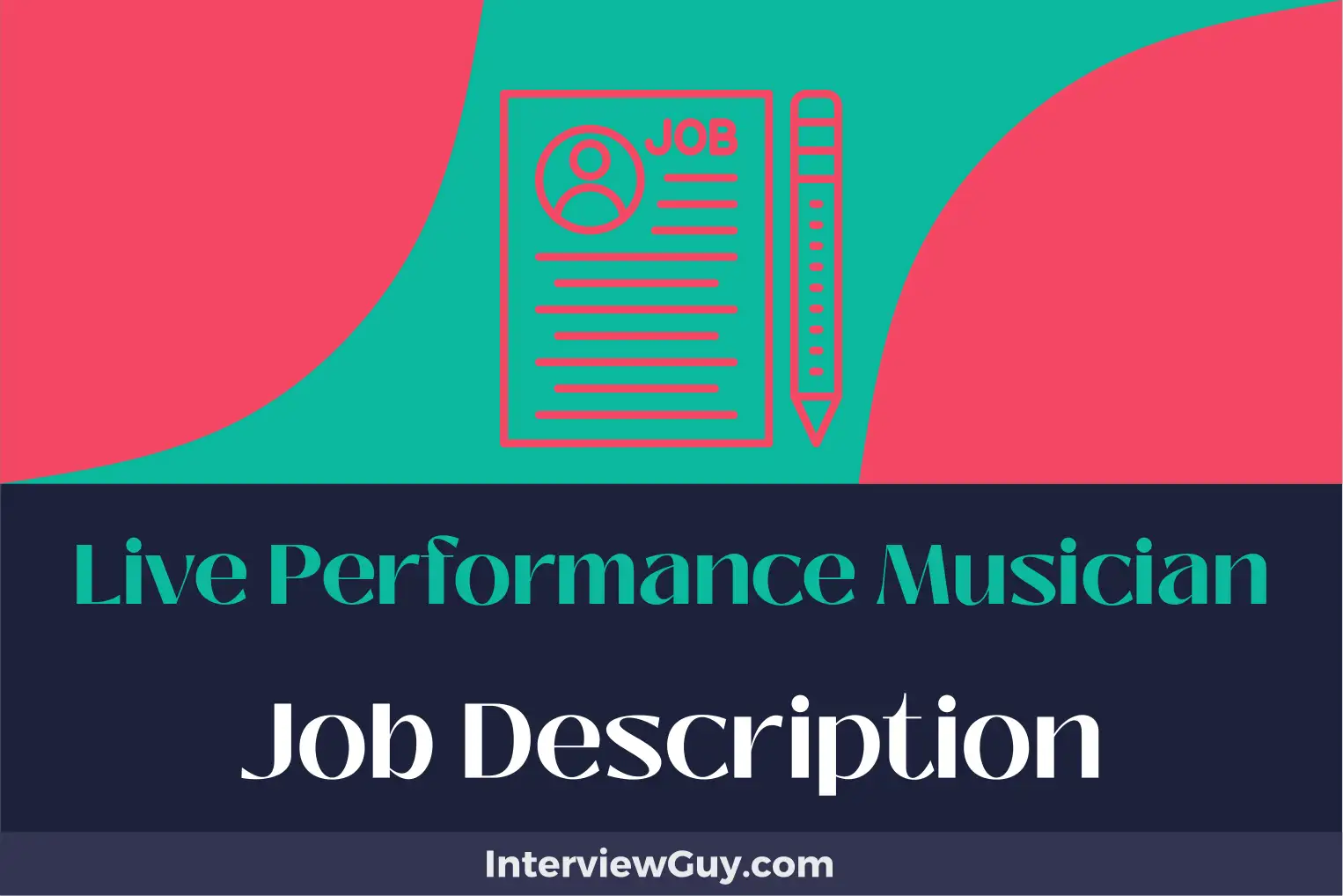live performance musician job description