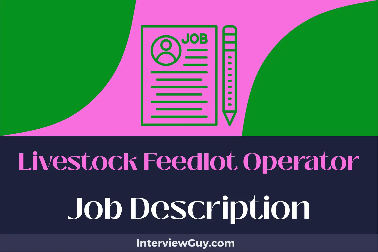 livestock feedlot operator job description