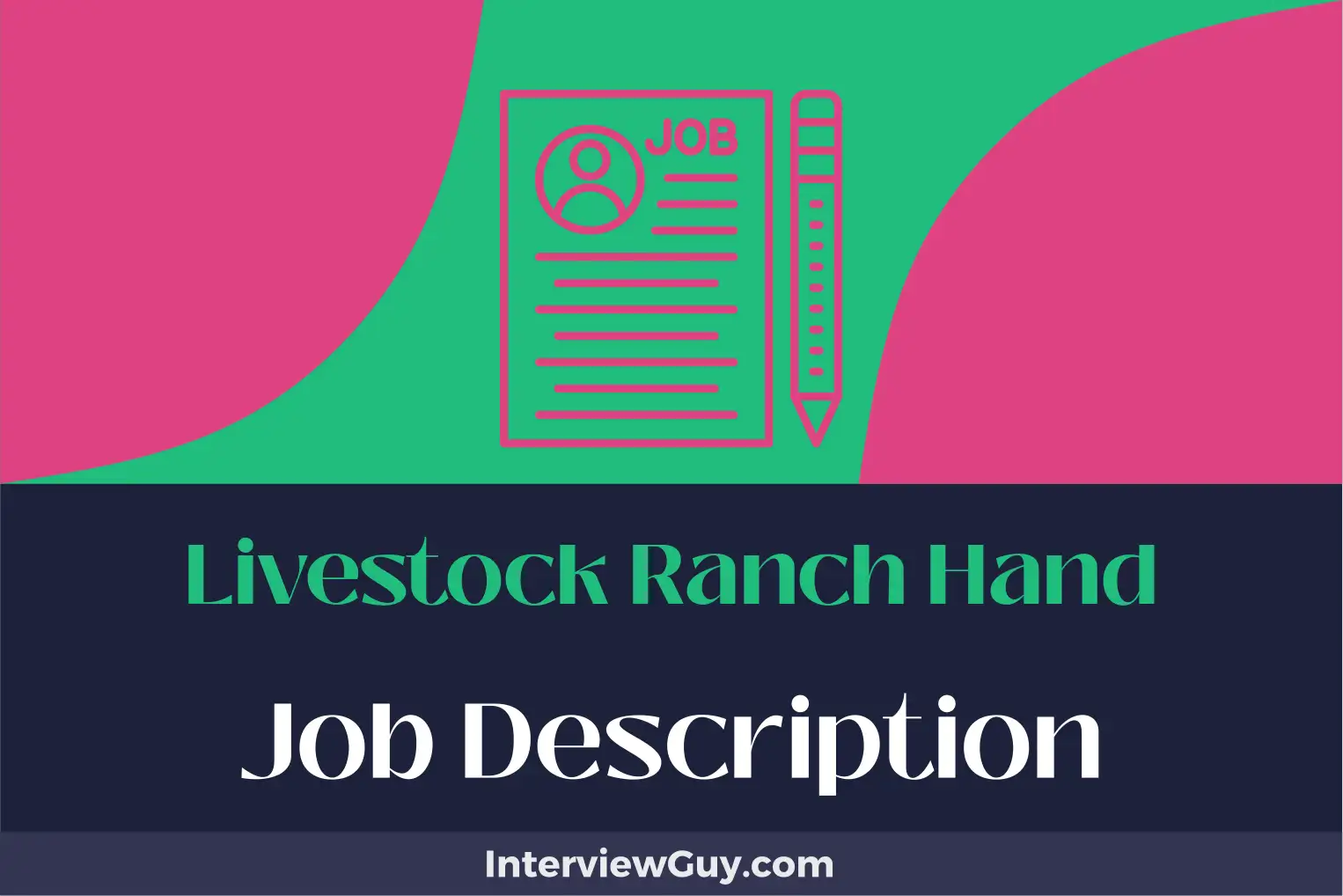 livestock ranch hand job description