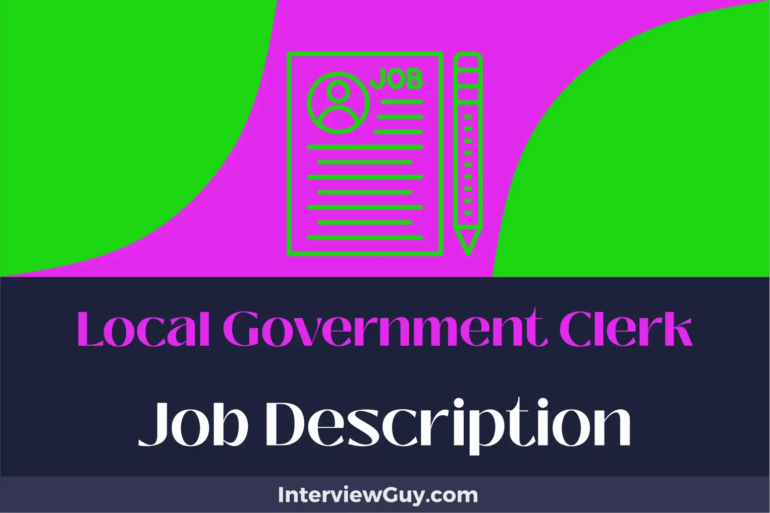local government clerk job description