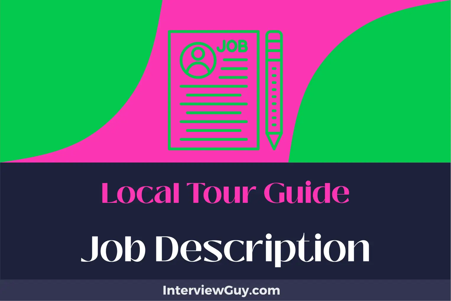local tour guide job description