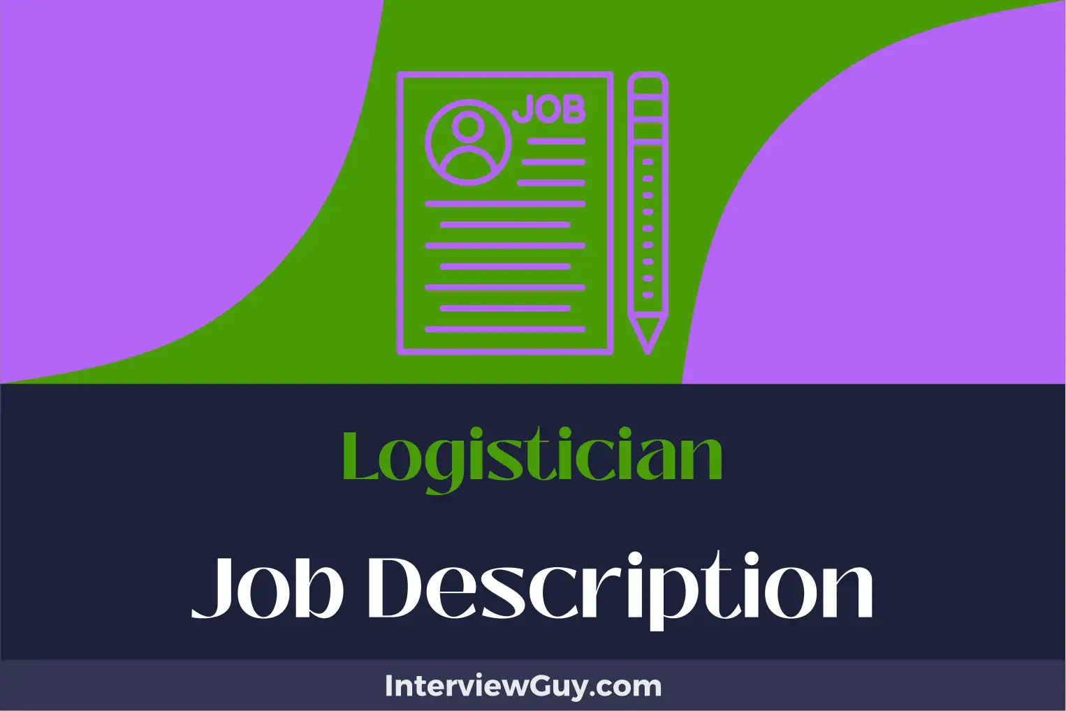 logistician job description
