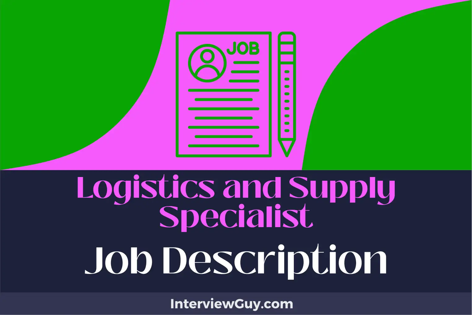 logistics and supply specialist job description
