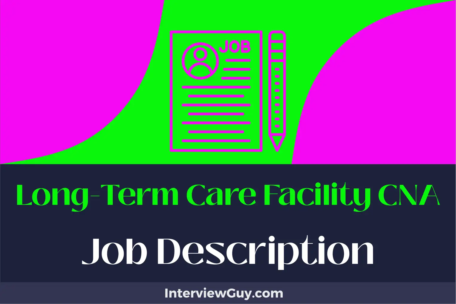 long-term care facility cna job description